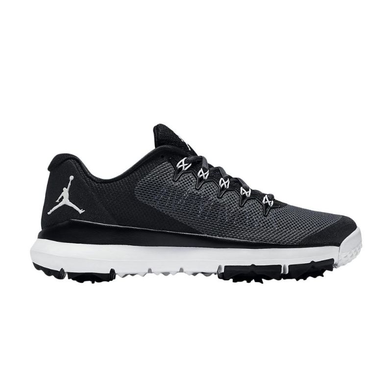 Air Jordan Flight Runner Svart Grå Hvit Herresko