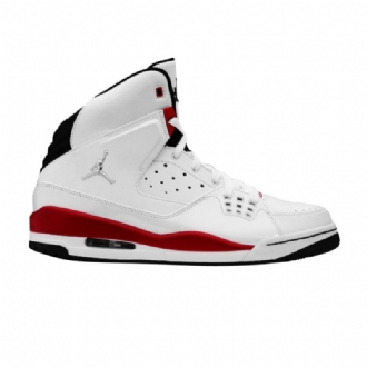 Air Jordan Flight Sc-1 Hvit Rød Svart Herresko