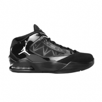 Air Jordan Flight The Power Svart Sølv Hvit Herresko
