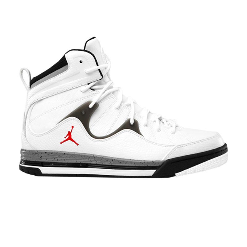 Air Jordan Flight Tr 97 Hvit Svart Grå Herresko