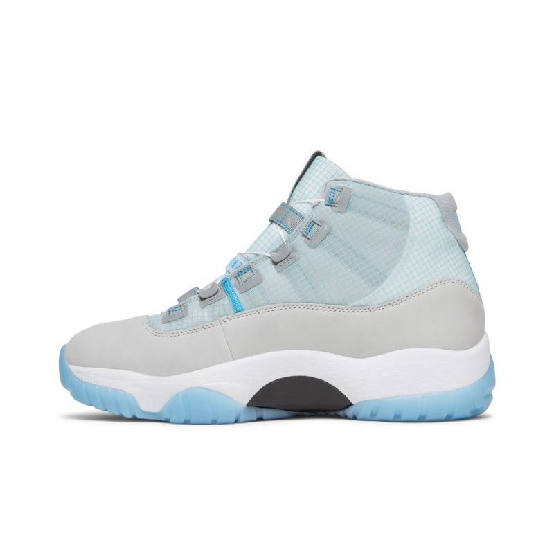Air Jordan 11 Adapt Hvit Blå Herresko
