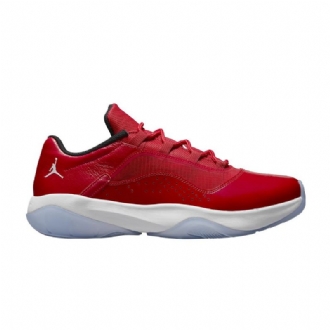 Air Jordan 11 cmft Lav Rød Hvit Herresko