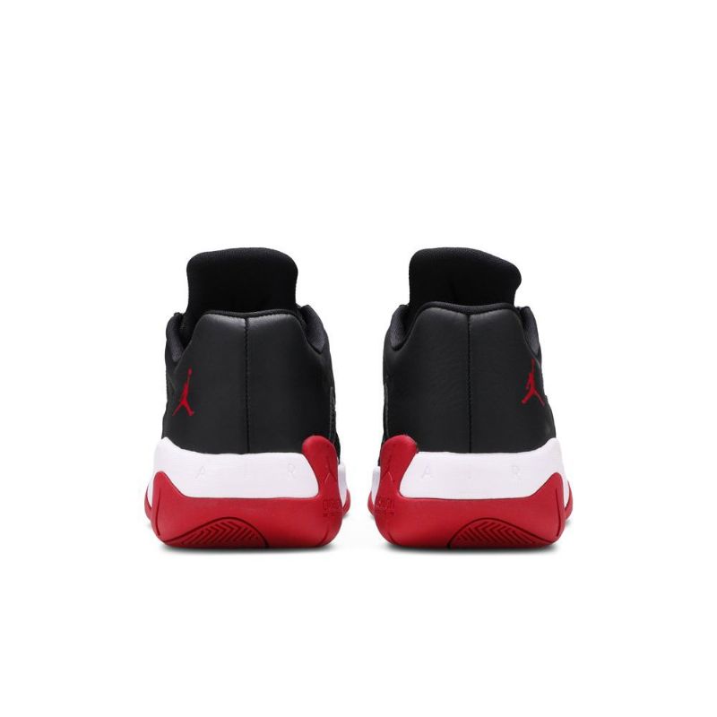 Air Jordan 11 cmft Lav Svart Rød Hvit Herresko