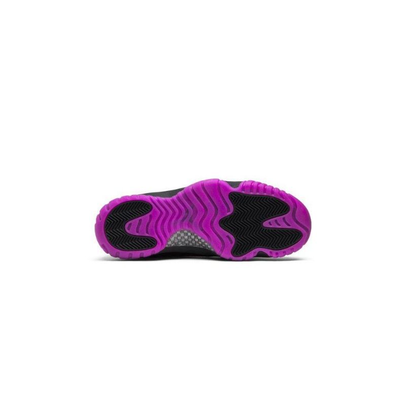 Air Jordan 11 Lav Svart Lilla Damesko