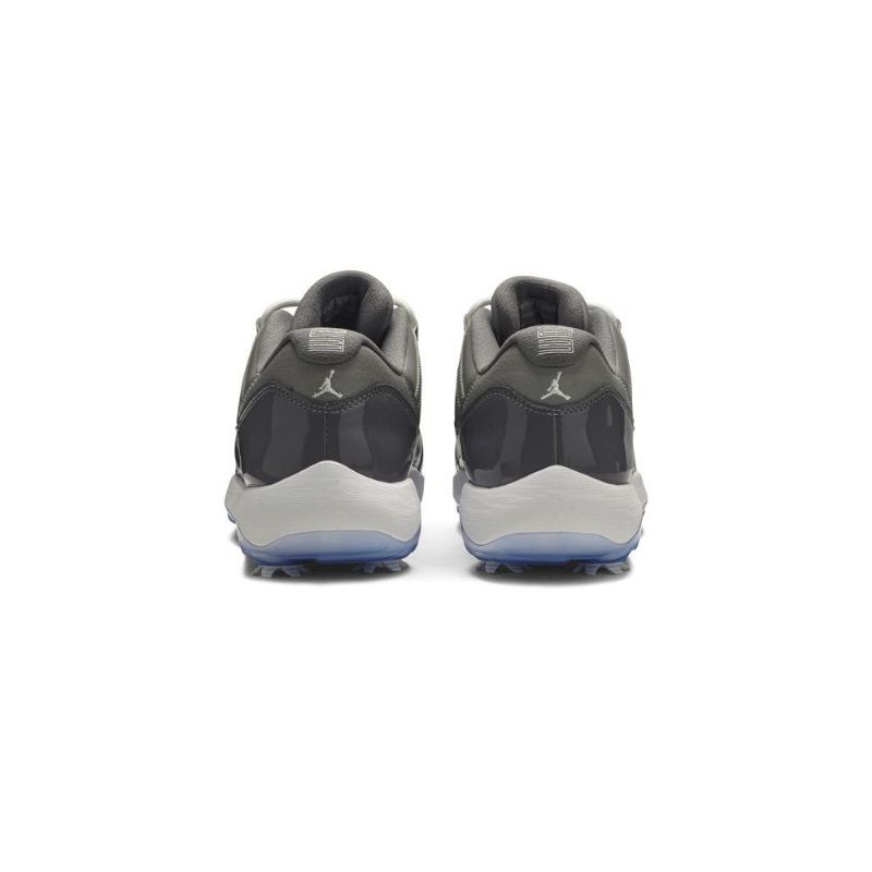 Air Jordan 11 Low Golf Grå Hvit Herresko