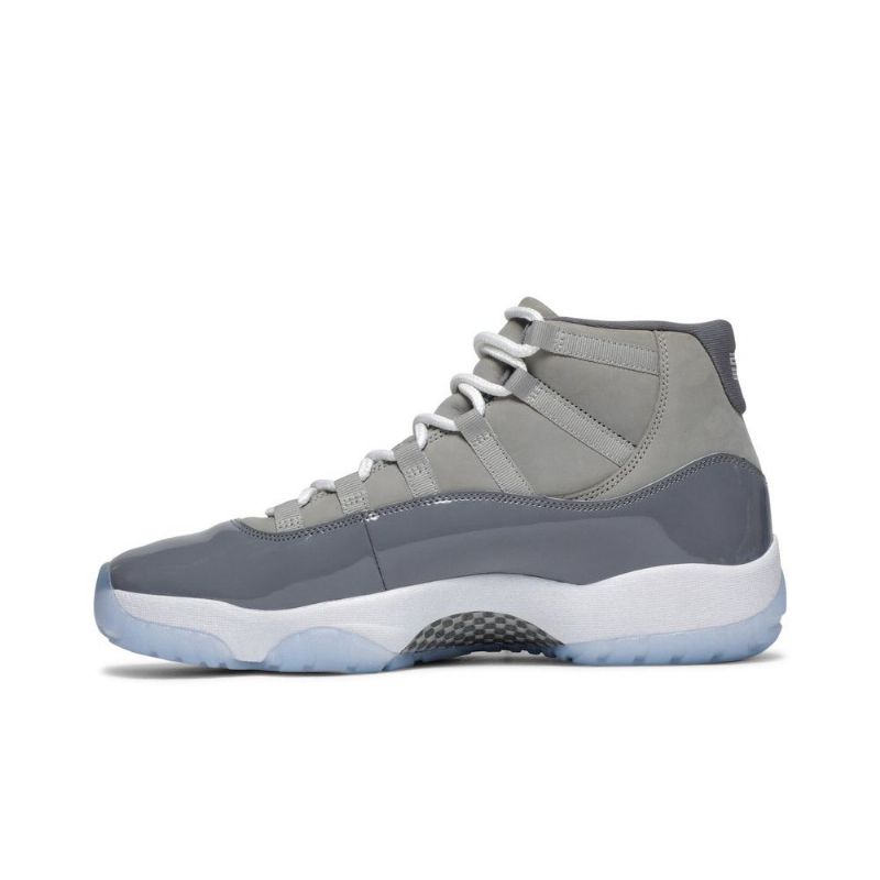 Air Jordan 11 Retro Grå Hvit Herresko