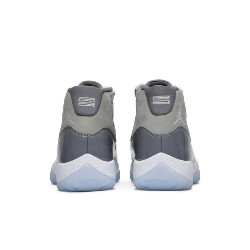 Air Jordan 11 Retro Grå Hvit Herresko