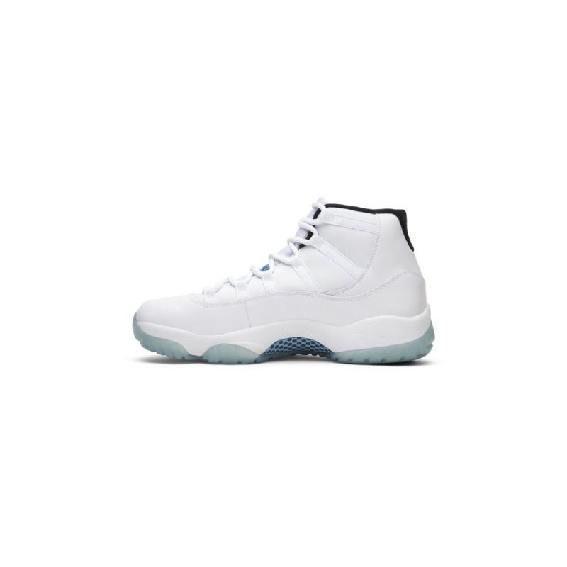 Air Jordan 11 Retro Hvit Blå Herresko