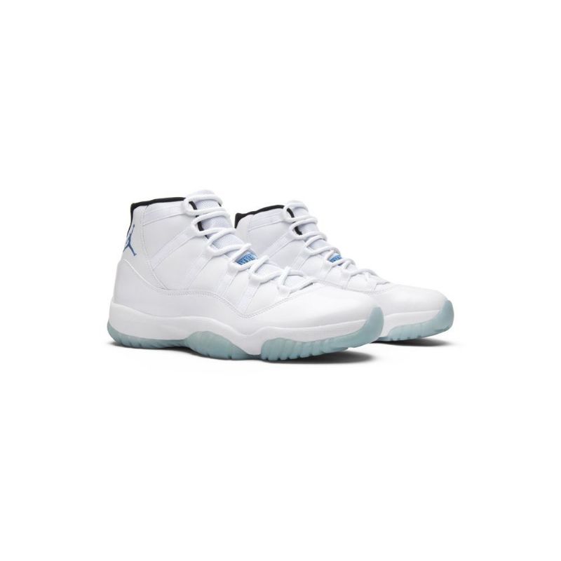 Air Jordan 11 Retro Hvit Blå Herresko