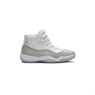 Air Jordan 11 Retro Hvit Grå Damesko
