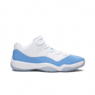 Air Jordan 11 Retro Lav Hvit Blå Herresko
