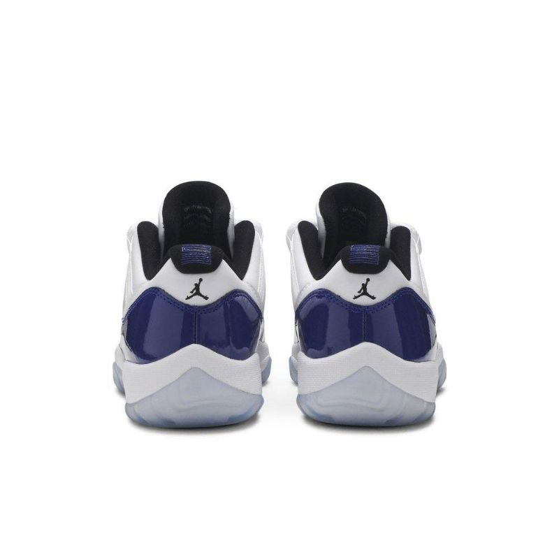 Air Jordan 11 Retro Lav Hvit Blå Svart Damesko