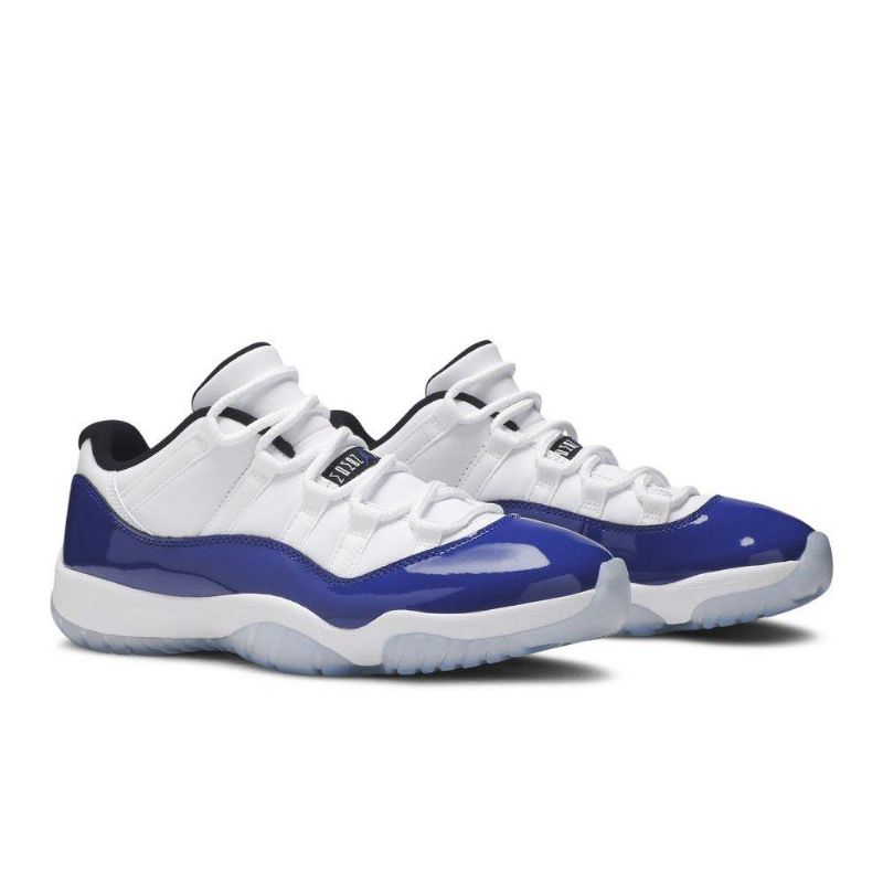 Air Jordan 11 Retro Lav Hvit Blå Svart Damesko