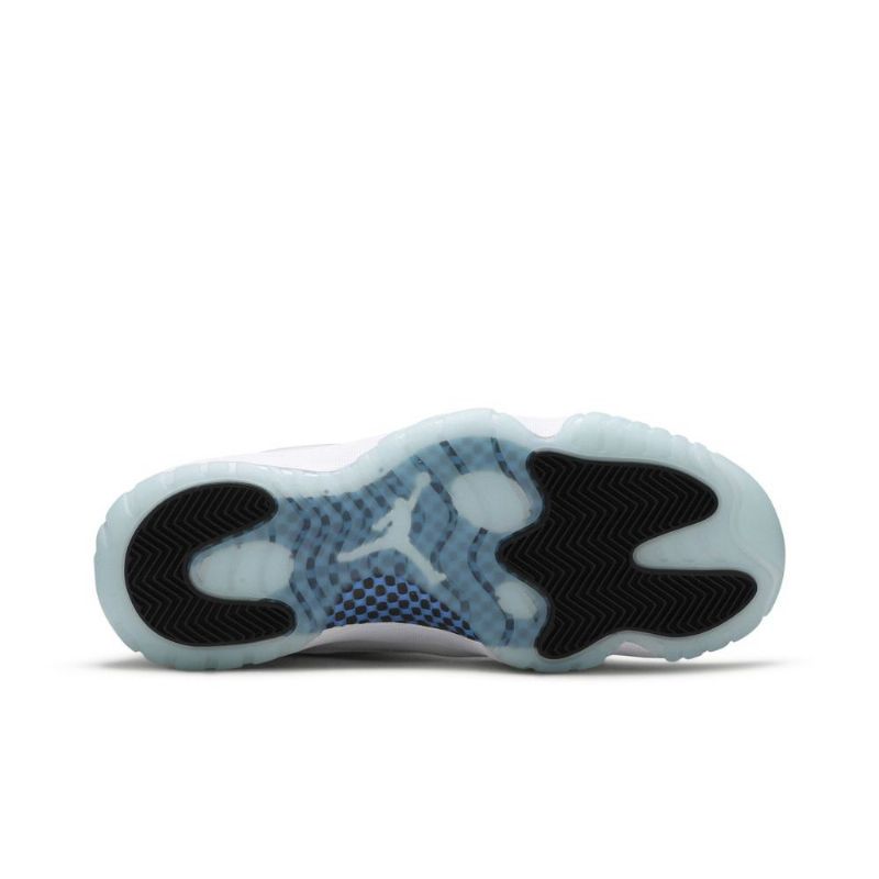 Air Jordan 11 Retro Lav Hvit Svart Blå Herresko