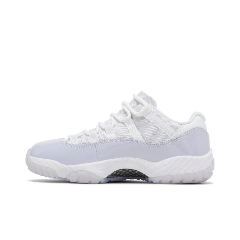 Air Jordan 11 Retro Low Hvit Lilla Damesko
