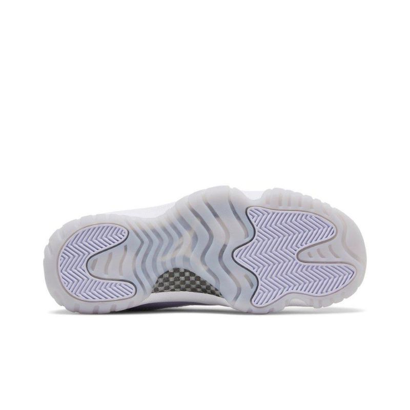 Air Jordan 11 Retro Low Hvit Lilla Damesko