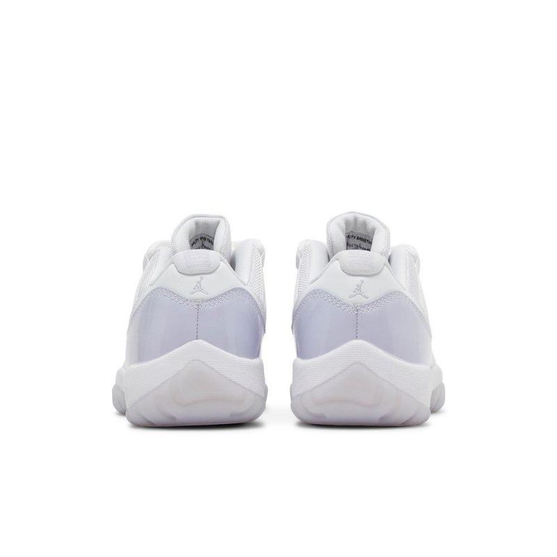 Air Jordan 11 Retro Low Hvit Lilla Damesko