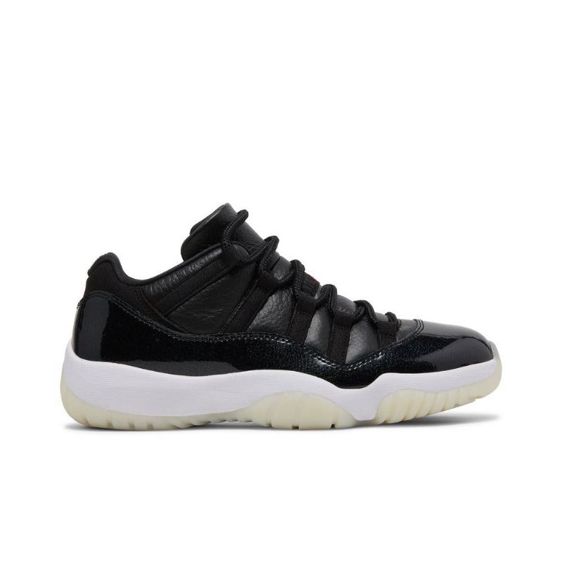 Air Jordan 11 Retro Low Svart Hvit Herresko