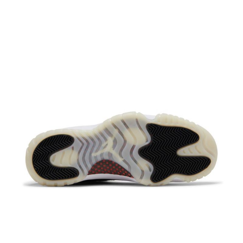 Air Jordan 11 Retro Low Svart Hvit Herresko