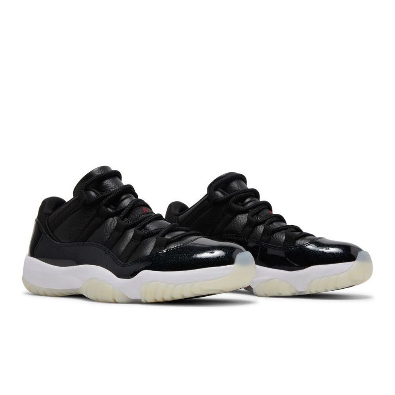 Air Jordan 11 Retro Low Svart Hvit Herresko