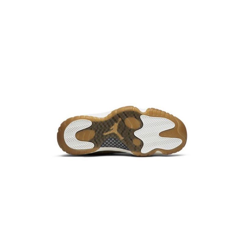 Air Jordan 11 Retro Olivengrønn Brun Damesko