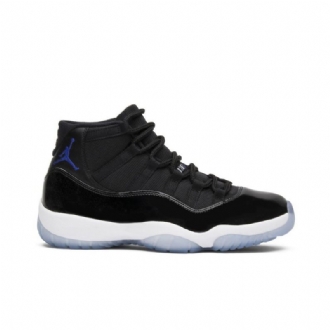 Air Jordan 11 Retro Svart Blå Hvit Herresko