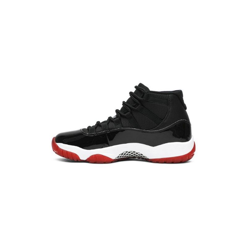 Air Jordan 11 Retro Svart Rød Hvit Herresko