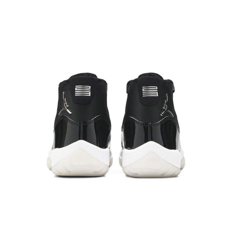 Air Jordan 11 Retro Svart Sølv Damesko