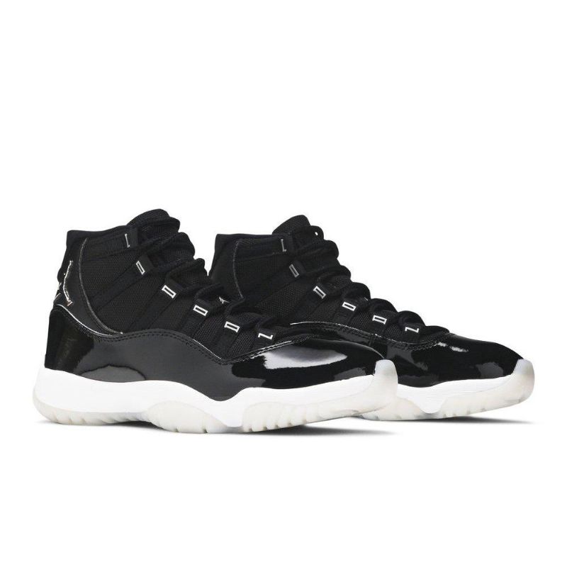 Air Jordan 11 Retro Svart Sølv Damesko