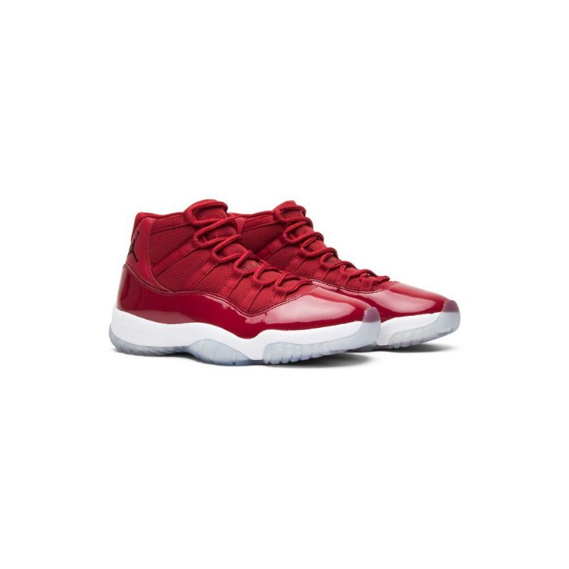 Air Jordan 11 Retro 'win Like Rød Hvit Herresko