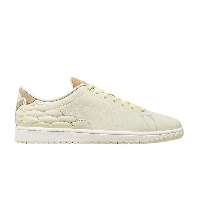 Air Jordan 1 Center Court Beige Gul Rosa Herresko