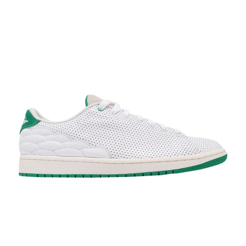 Air Jordan 1 Center Court Hvit Grønn Herresko
