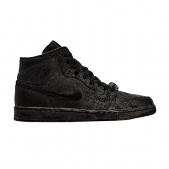 Air Jordan 1 Dover Street Market Clot Mid Svart Herresko