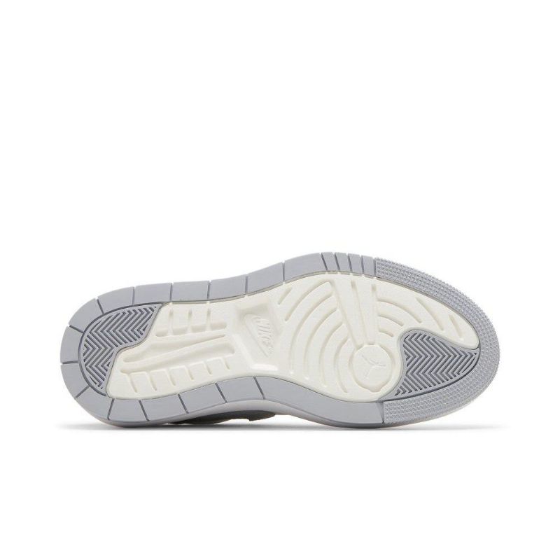 Air Jordan 1 Elevate Lav Hvit Grå Damesko