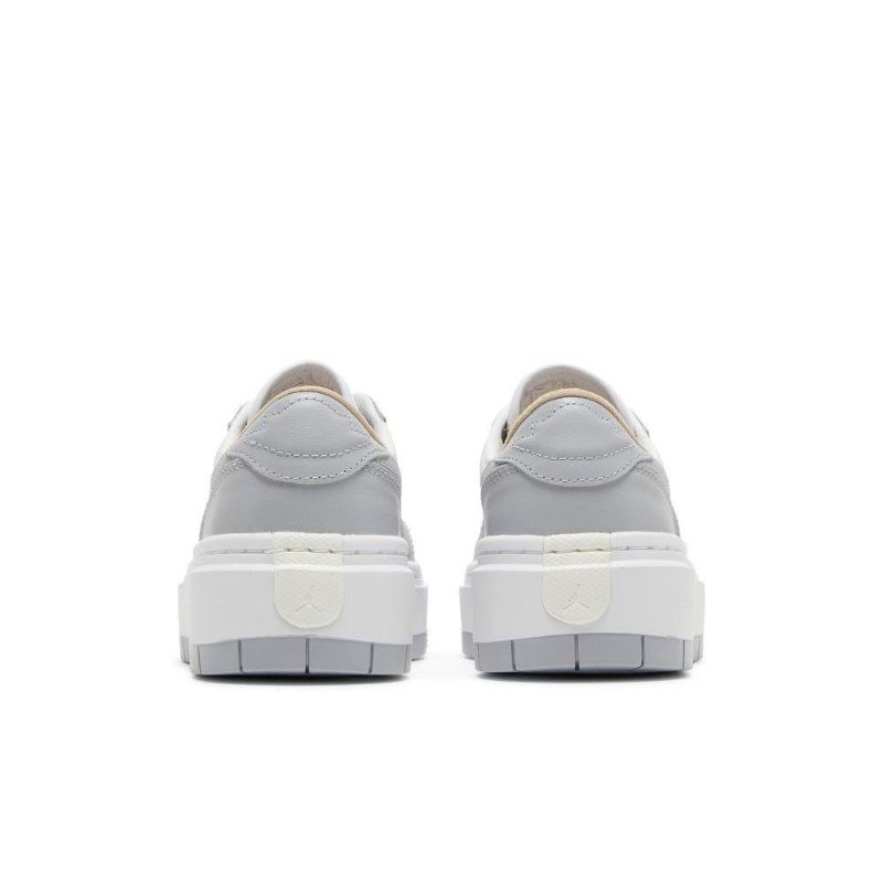 Air Jordan 1 Elevate Lav Hvit Grå Damesko
