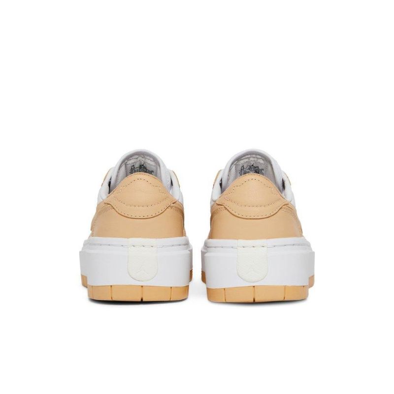Air Jordan 1 Elevate Low Hvit Brun Damesko