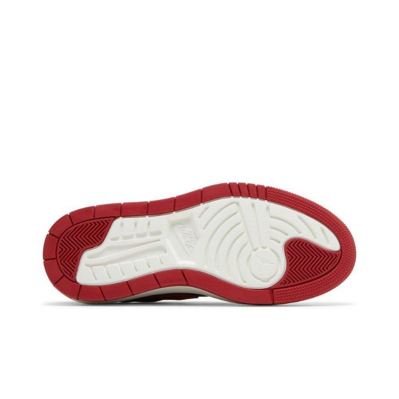 Air Jordan 1 Elevate Low Se Rød Svart Hvit Damesko