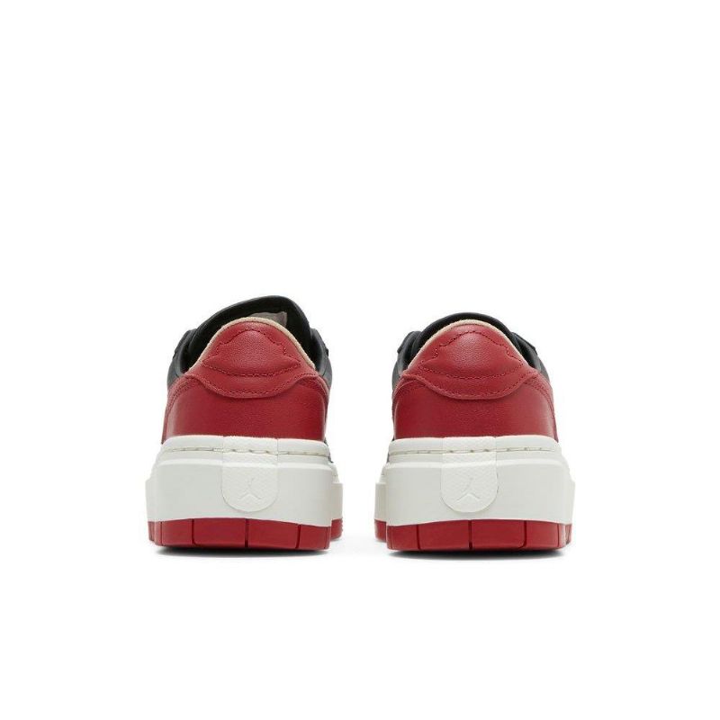 Air Jordan 1 Elevate Low Se Rød Svart Hvit Damesko