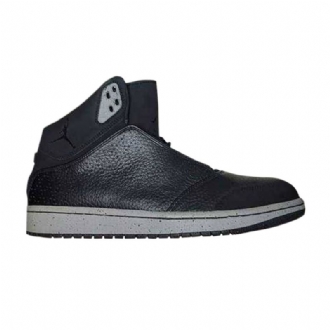 Air Jordan 1 Flight 5 Premium Svart Grå Herresko