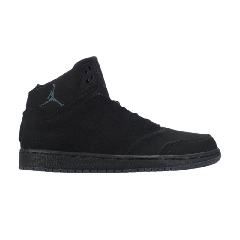 Air Jordan 1 Flight 5 Premium Svart Grå Herresko