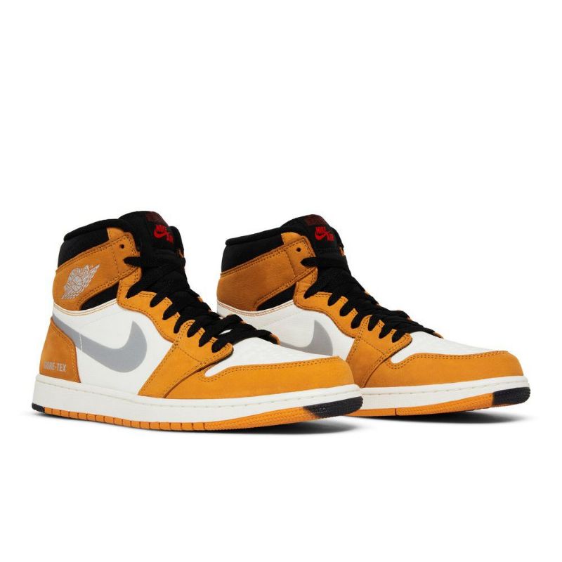 Air Jordan 1 High Element Gore-tex Brun Hvit Svart Grå Herresko