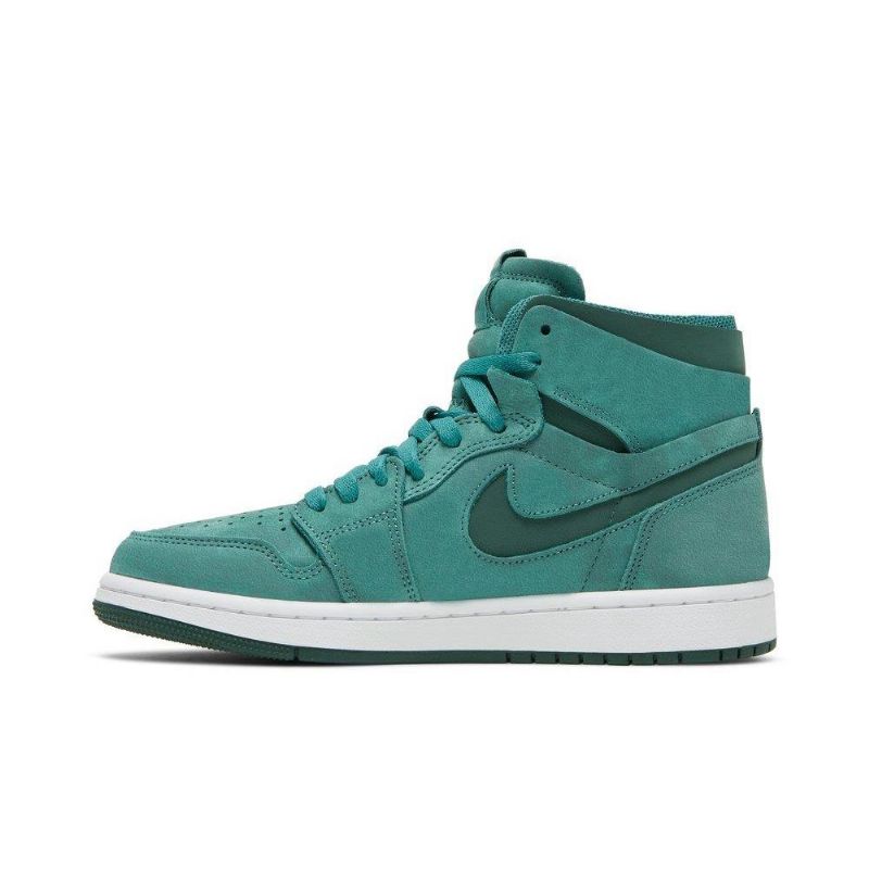 Air Jordan 1 High Zoom Comfort Grønn Hvit Damesko
