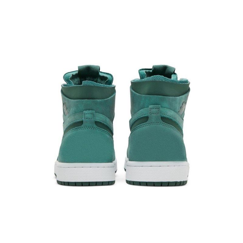 Air Jordan 1 High Zoom Comfort Grønn Hvit Damesko