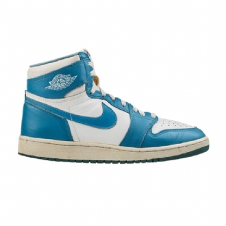 Air Jordan 1 Høy Hvit Blå Herresko