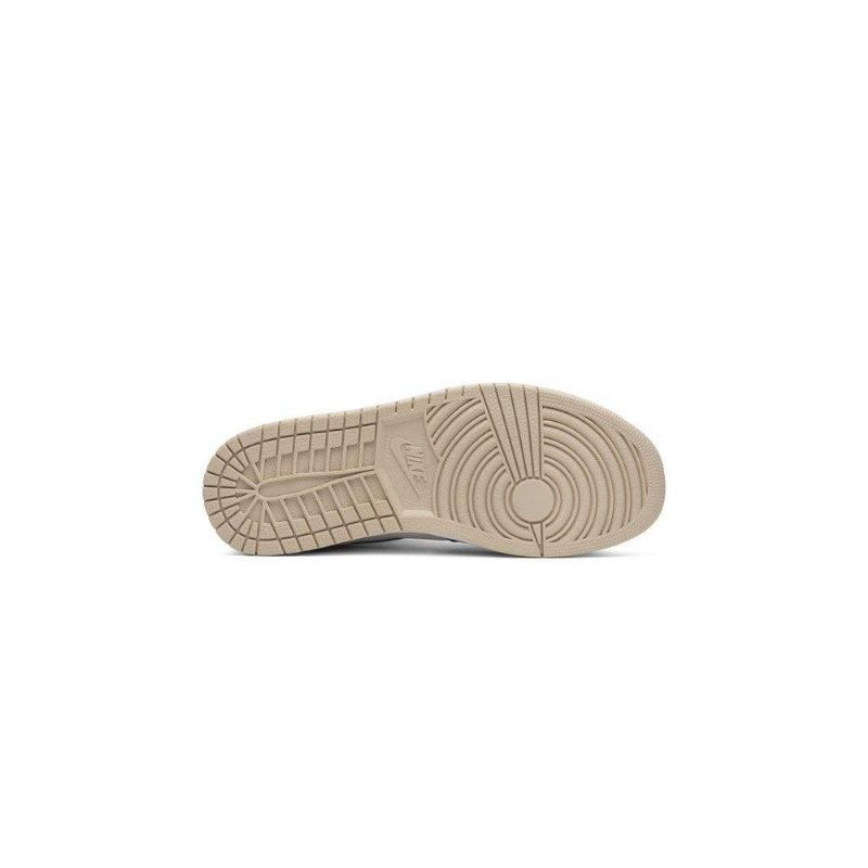 Air Jordan 1 Høy Marine Hvit Damesko