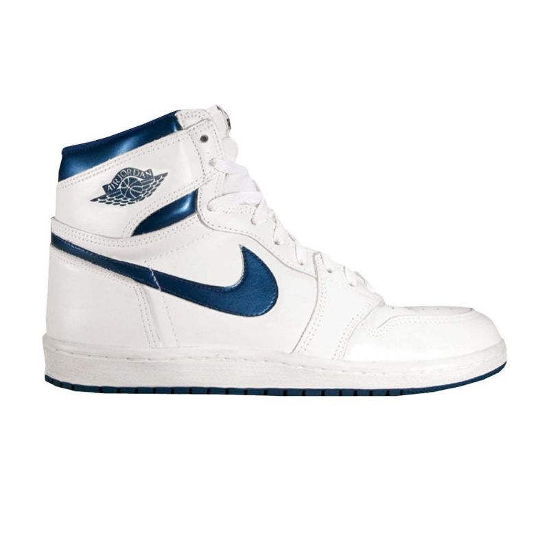 Air Jordan 1 Høy Og Hvit Blå Herresko