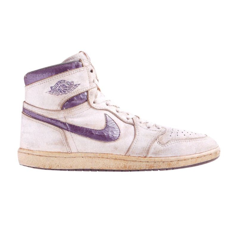 Air Jordan 1 Høy Rosa Lilla Herresko