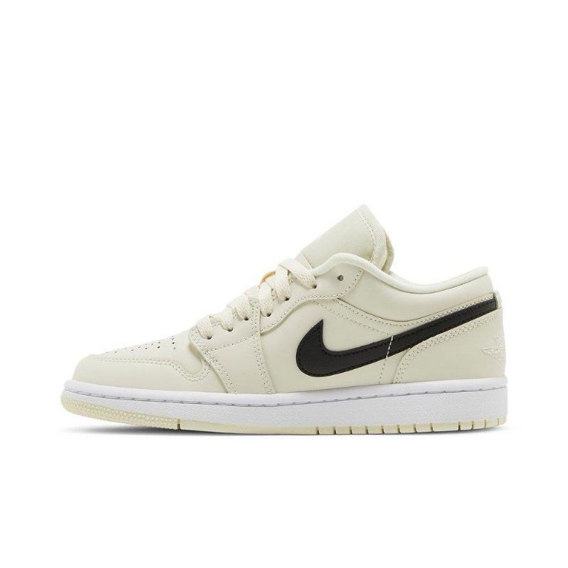 Air Jordan 1 Lav Beige Svarte Damesko