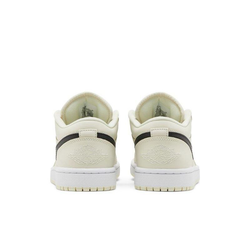 Air Jordan 1 Lav Beige Svarte Damesko