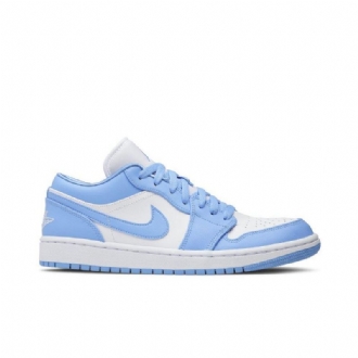 Air Jordan 1 Lav Blå Hvit Damesko